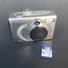 Gateway DC-M42 Silver Digital Camera 4.0 MP 1.6" LCD Screen 3x Zoom & SD Card 