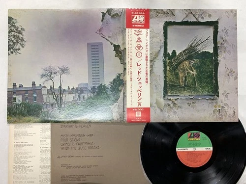 Led Zeppelin Ⅳ Japan LP OBI [93661ER]