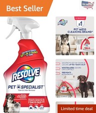 Pet Specialist Carpet Cleaner Spray - 22oz Unscented Stain  Odor Remover