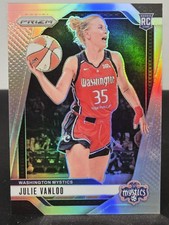 Julie Vanloo 2024 Panini Prizm WNBA #42 Silver Prizms Rookie