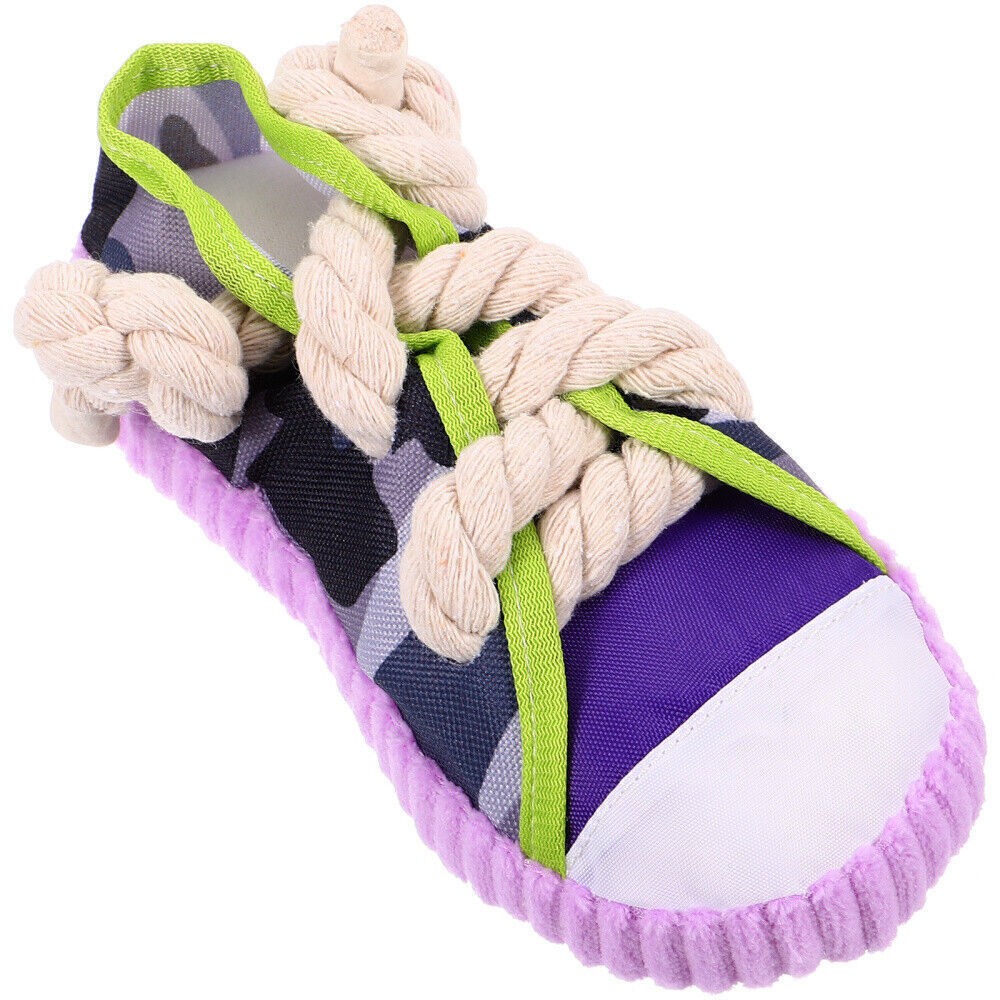 APL Pantofole per Animali Domestici Giocattolo Riempito per Cani Scarpa da Masticare Durevole per Wel