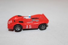 VTG 1971-74 Aurora AFX 1751 H.O. Ferrari Can Am 612 in Red/White 15 Slot Car