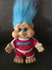 Vintage RUSS TROLL Doll, Red and White Outfit. Rare, Collectable