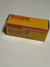 1 Roll Kodak VPS 120 Vericolor III Film Type Expired 1996 Vintage SEALED