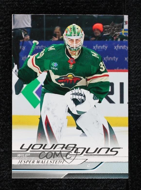 2024-25 Upper Deck Series 1 Young Guns Jesper Wallstedt #202 1i6s