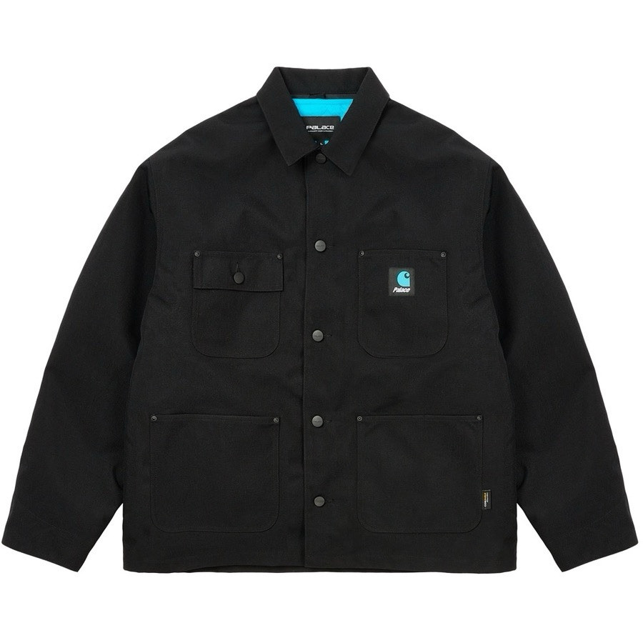 PALACE CARHARTT WIP CHORE COAT PLANT Black and Blue Men's PALACE CARHARTT WIP CHORE COAT PLANT Black and Blue Men's