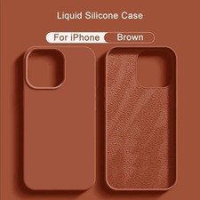 Shockproof Silicone Case for iPhone 14 13 12 11 Pro Max Plus XR 7 8 SE Slim