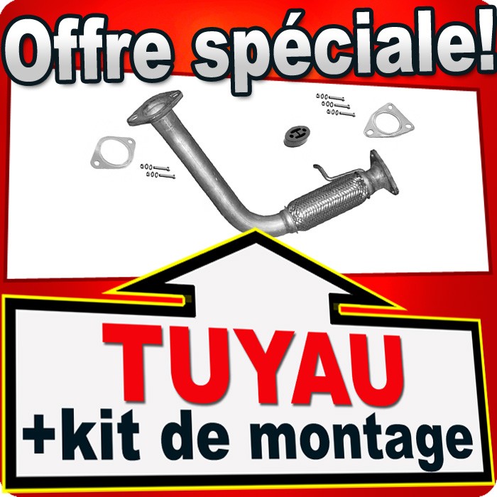 Tuyau avant d'échappement Rover 400 200 1.9 D étanchéité renforcée 66CH