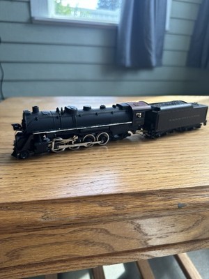 Mantua HO PRR 2-8-2 Heavy Mikado Steam Locomotive Tender Smoke 348-020