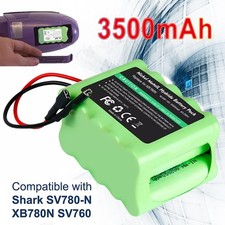 Battery for Shark SV760 SV780 Series XB780N Cordless Pet Perfect II Hand Vacuum