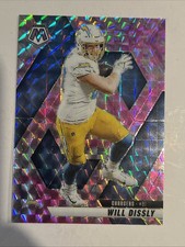 2025 Mosaic Will Dissly Pink Camo Prizm #114 Chargers