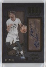 2015 Panini Black Gold Grand Debut Signatures /199 Emmanuel Mudiay #5 Auto 0c6