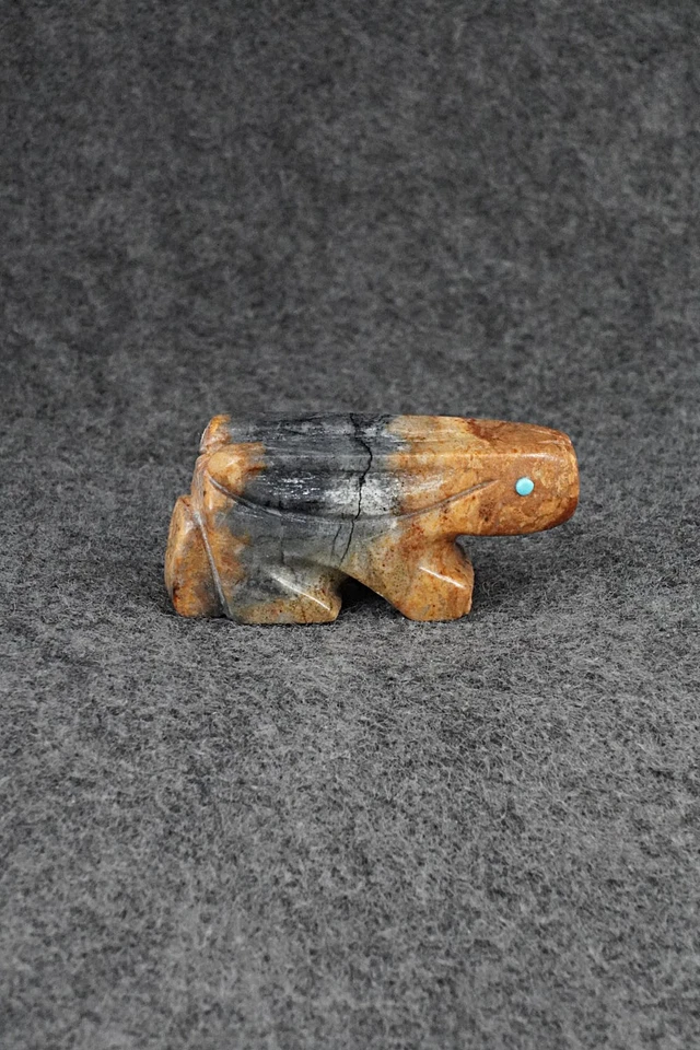 Talla fetiche conejo Zuni - Reynold Lunasee Foto 4 de 4