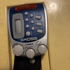 KOSS PP257B - AM/FM Sport Radio w/ Belt Clip - Silver / Blue