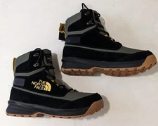 The North Face Chilkat V  Waterproof man black/green boots  BRAND NEW $139