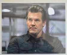 Photo autographe 8x10 signée Josh Brolin avec LOA