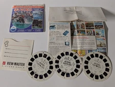 Vintage 1977 Set of 3 Reel View Master  Sea World Florida