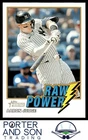 Aaron Judge Raw Power 2026 Topps Heritage #RP-AJ New York Yankees Baseball Card