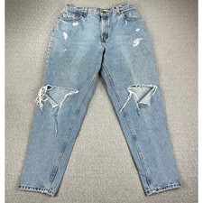 Vintage Levi 551 Made in USA Jeans Women 14/30X28 hi rise light wash relaxed