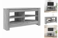 Eckregal Tv-StäNder Medienboard Fernsehschrank Graues Sonoma 102X40,5X45Cm Span