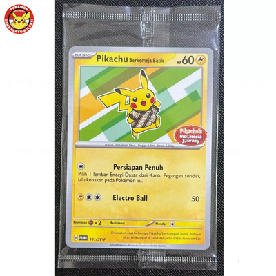Lot 4 Pikachu Batik Complete Set 101 154 155 190 SV-P Pokemon