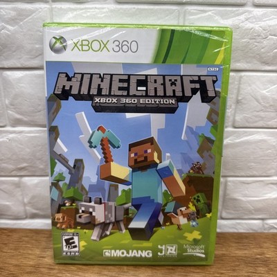 Minecraft XBOX 360 Edition (Microsoft Xbox 360) Brand New Factory Sealed.