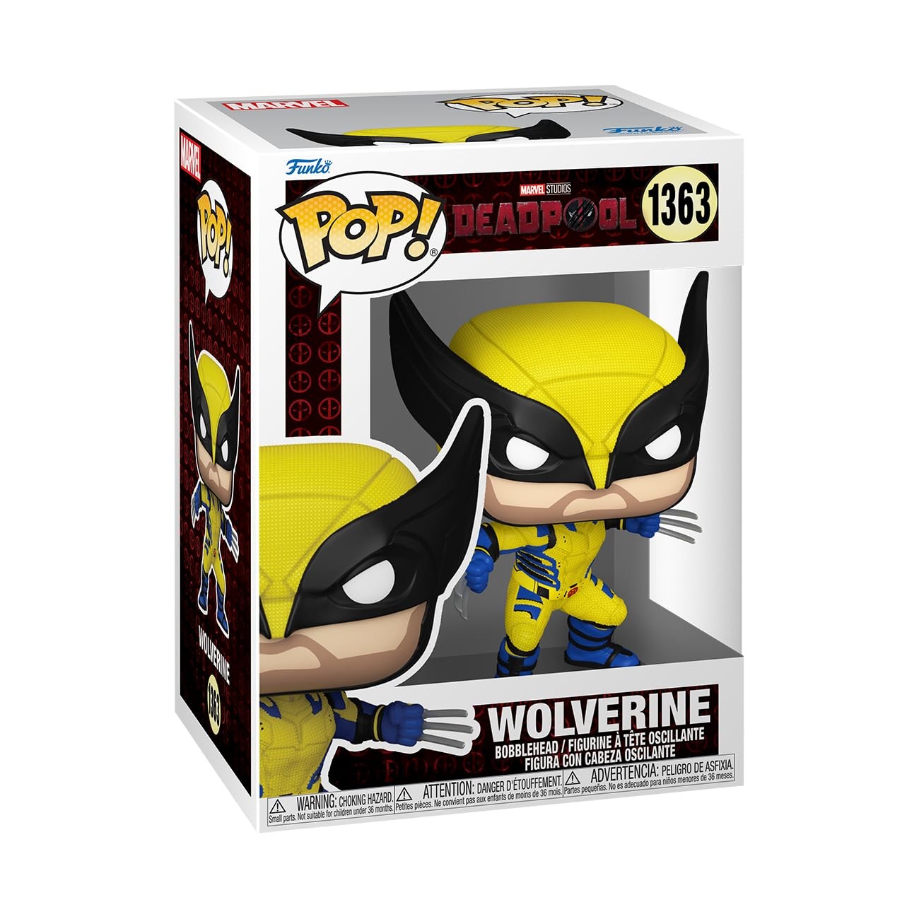 Deadpool & Wolverine Funko POP Marvel Collectible Vinyl Figure