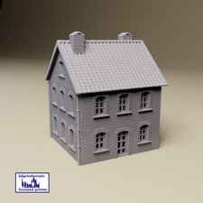 Normandy Factory  Office - WWII tabletop wargaming terrain -