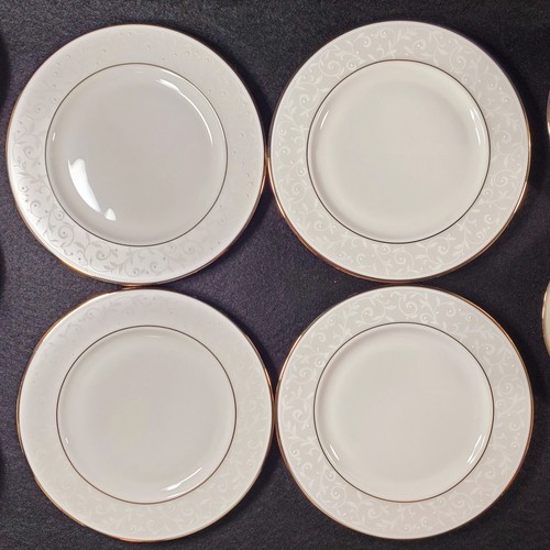Lenox Opal Innocence 18 pcs: Salad & B&B plates & Cups & Saucers, PERFECT - Picture 5 of 17