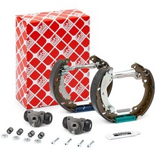 Febi Bremsbackensatz Trommelbremsen Set Hinten für FORD KA (RU8) 38746