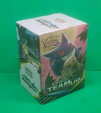 Pokémon Sun and Moon Tag Team Team Up 3 Card Booster Box Empty Display