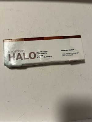 Smashbox Halo Sculpt + Glow Face Palette Berry Saturation - 0.55 oz