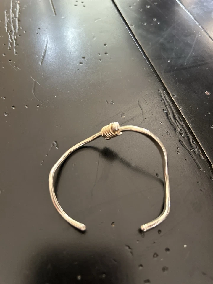 Cape Cod Cuff bracelet - Sterling Silver With Gold - Image 2 of 4