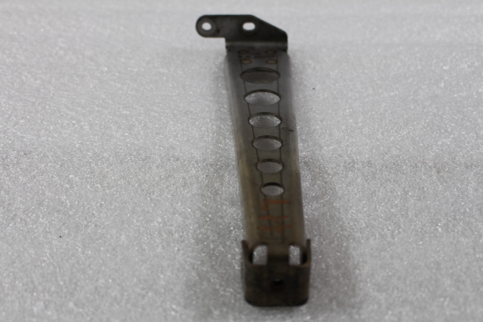 McLaren 720S, Muffler/Transmission Bracket, Smoke Dmg, Used, P/N 14HA040CP