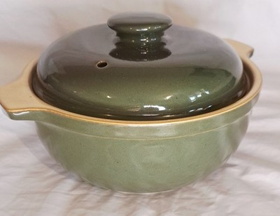Denby England Steinzeug Deckel Auflaufform Vintage 6'' Cottage Core Rustikal