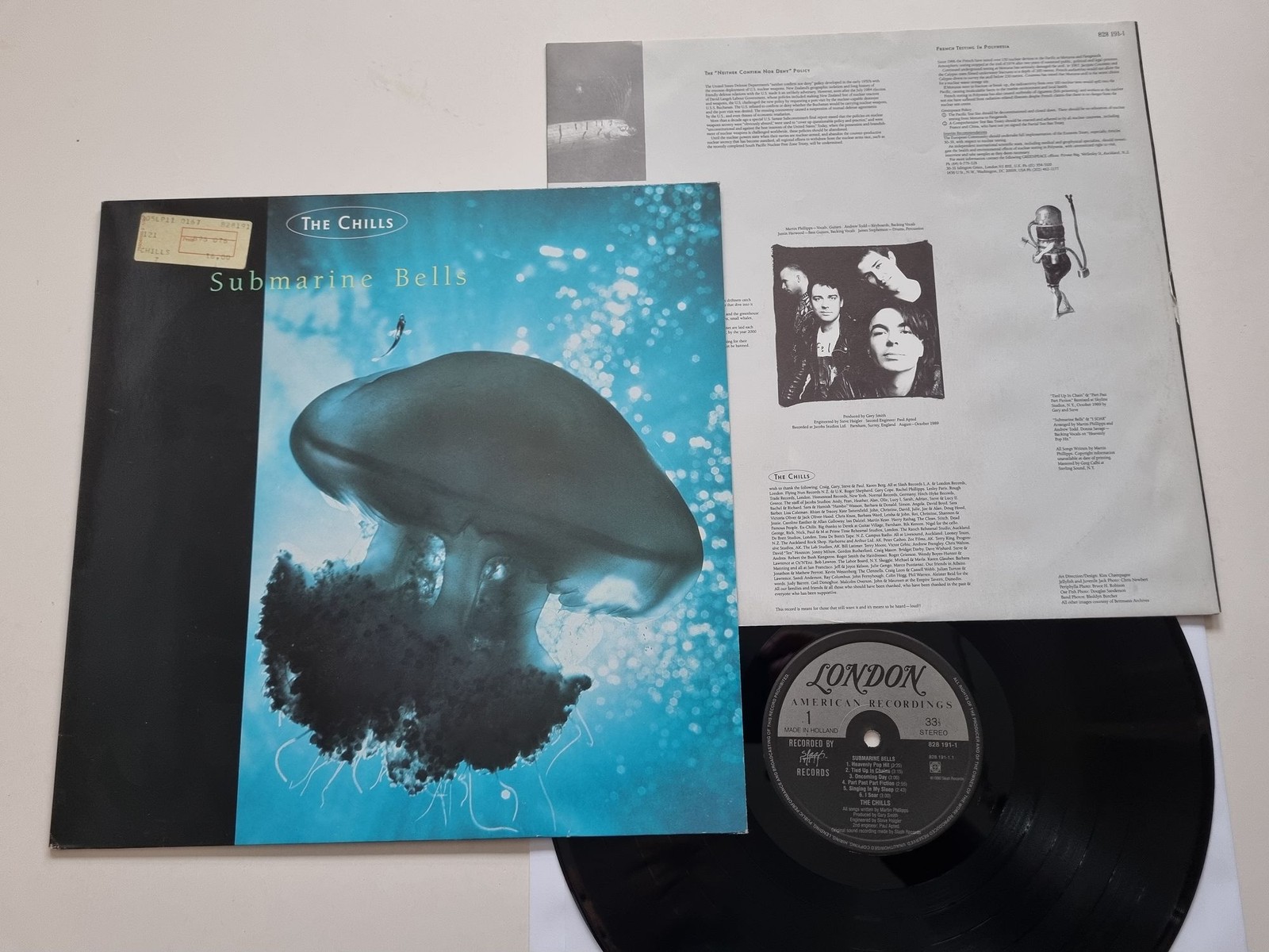 The Chills - Submarine Bells Vinyl LP Europe