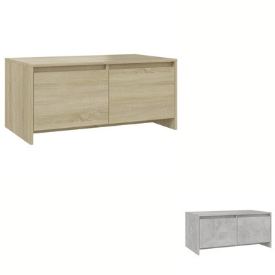 Coffee Table Storage Tables Drawers Shelf Entertainment Unit Stand vidaXL - Picture 1 of 58