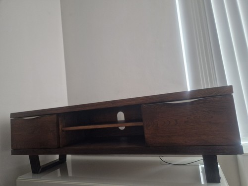 John Lewis Calia Dark OakKitchen Dining Lounge TV Unit RRP £699BrandJohn Lewis - Picture 2 of 15