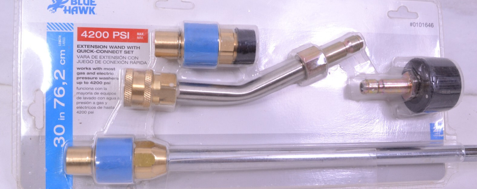 Power Washer Wand 30" Extension Quick Connect Kit Angle 4200 PSI New