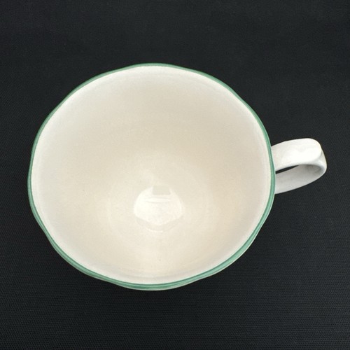 Nikko Company Japan Happy Holidays Pattern Footed Cups & Saucers Set of 2 - Picture 5 of 8