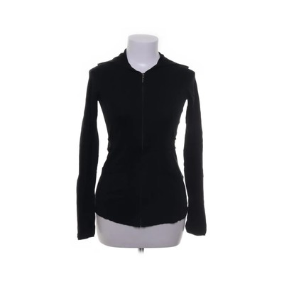 Three Dots, Kapuzenpullover, Größe: XS, Schwarz, Baumwolle, Einfarbig #VT6