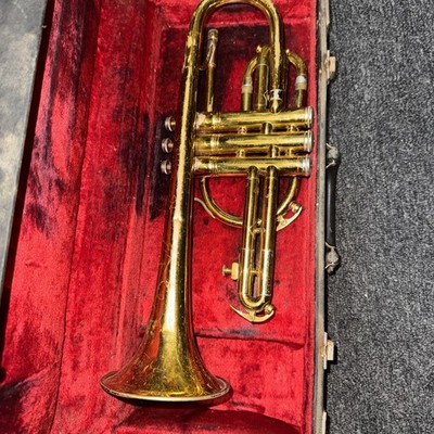 1940 - 1967 King Cleveland Model 600 Bb Trumpet w/ Original Case Serial 253181