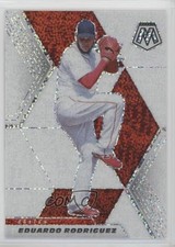 2021 Panini Mosaic White Sparkle Mosaic Prizm Eduardo Rodriguez #186 0c2