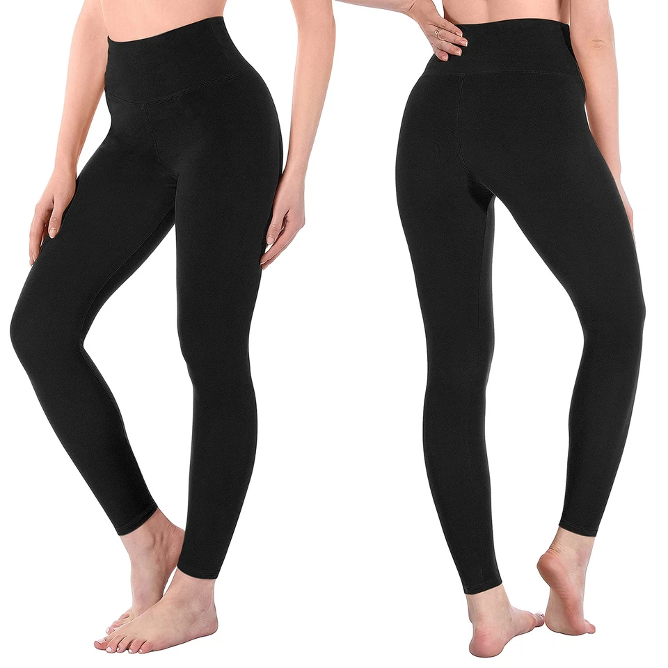 Leggings Damen High Waist - Blickdicht Leggins mit Bauchkontrolle für Sport Y... - Bild 2 von 4