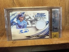 2023 Topps Major League Materials Autographs Bobby Witt Jr. #MLMABW 24/50