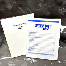 FIFA Soccer 97 PC CD Manual Instruction Booklet Installation Guide ONLY Replace