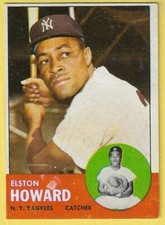 1963 Topps Elston Howard Yankees #60 (#2)