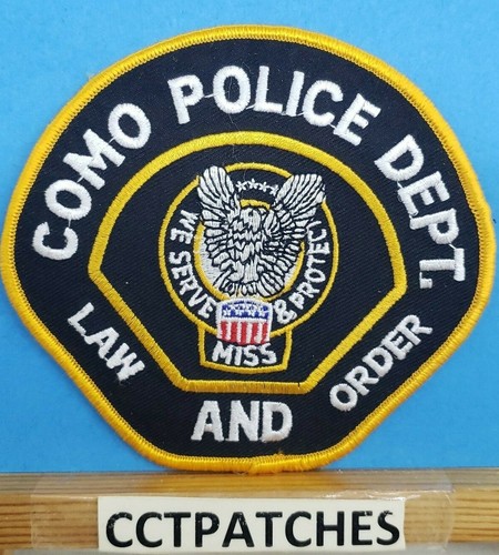 COMO, PARCHE DE HOMBRO POLICÍA DE MISSISSIPPI MS - Imagen 1 de 2