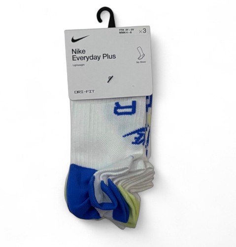 Nike Dri-Fit Everyday Plus Cotton Cushioned No-Show Socks 3-Pack NWT - Picture 47 of 55
