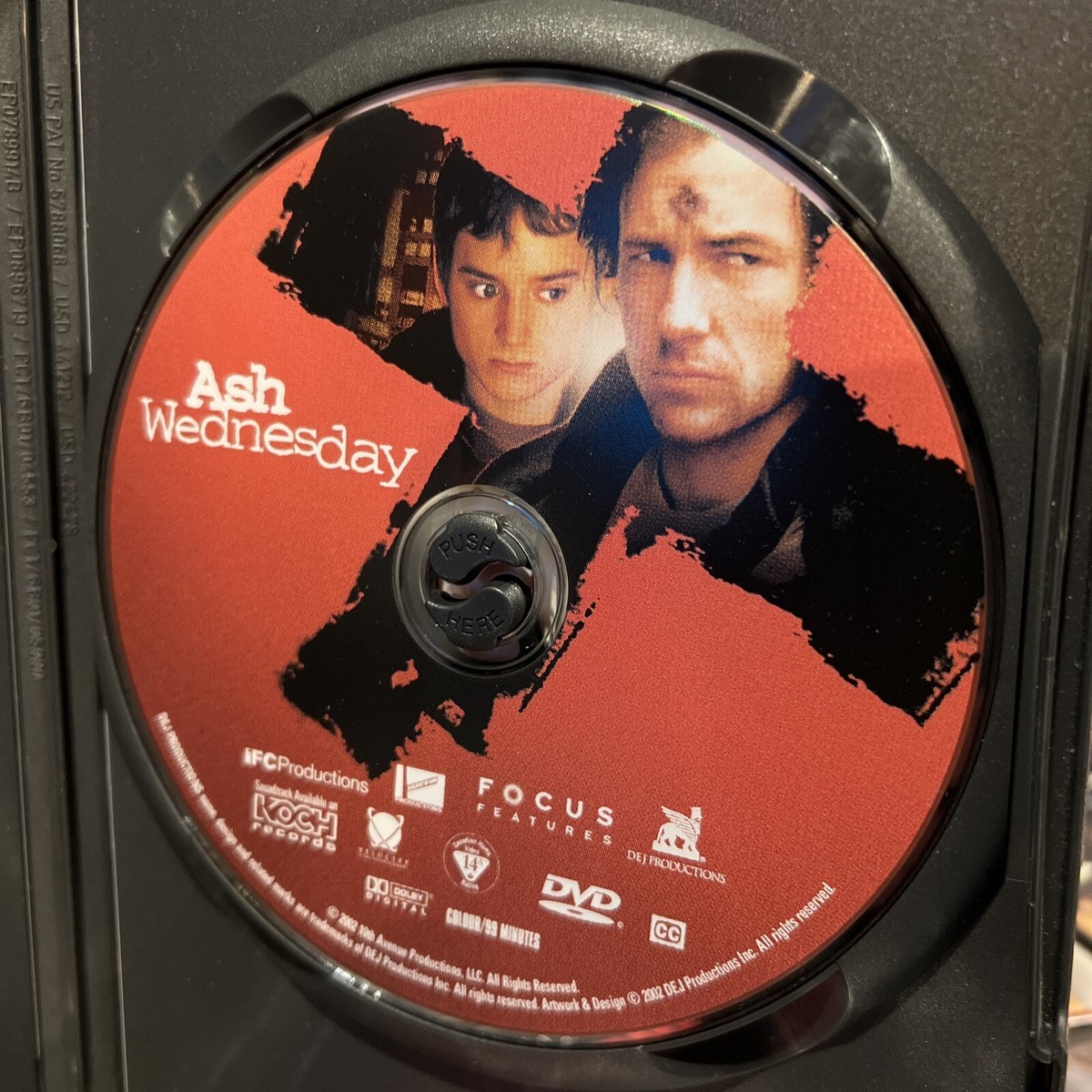 Ash Wednesday 2002 DVD Edward Burns Crime Drama Elijah Wood